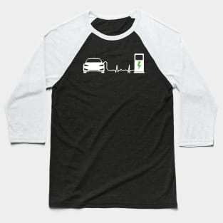 Electric Car Baseball T-Shirt